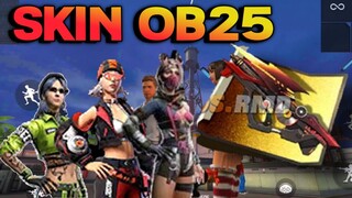Những Gói Đồ Mới Cực Đẹp Trong OB25 - Hình Ảnh Chính Thức Về Vòng Quay Chế Tác P90 Free Fire