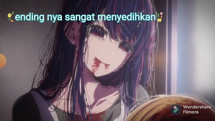 yang mau nonton oshi no ko ending eps 1 nya kayak gini