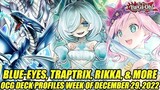 Blue-Eyes, Traptrix, Rikka, & More! Yu-Gi-Oh! OCG Deck Profiles Week Of December 29, 2022