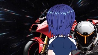 Riding a heavy motorcycle to meet someone in person, I crashed the plane. Meeting someone in person 