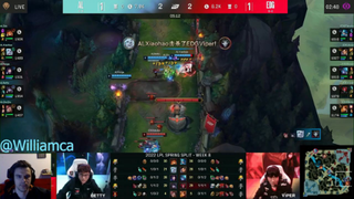 Tâm điểm trận đấu giữa AL và EDG phần 7 #game #LOL