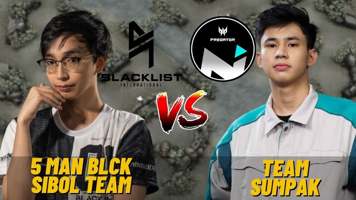 BLACKLIST VS TEAM SUMPAK MAY NA BALAGBAG SA RG  NAGKAHARAP