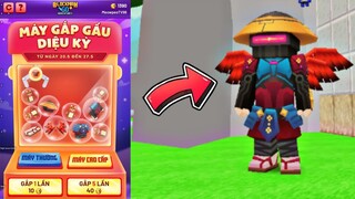 MEOWPEO THỬ THÁCH GẮP THÚ BÔNG ĐỔI SKIN VIP TRONG BLOCKMAN GO MINI GAME VÀ CÁI KẾT