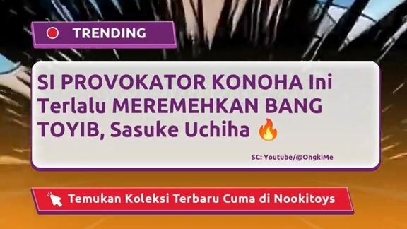 Sasuke bukan tipe ninja yang banyak omong