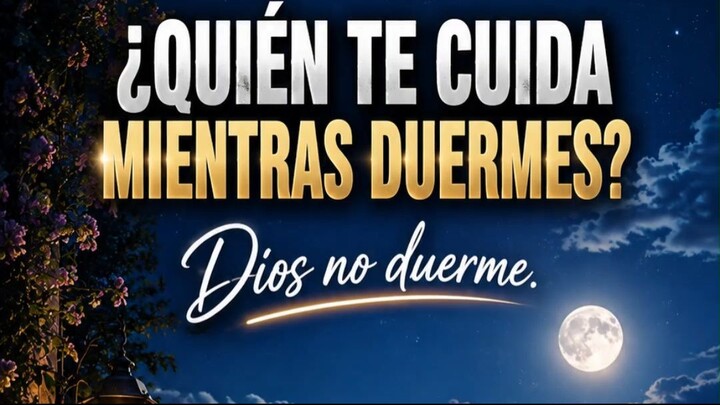 Quien te cuida mientras duermes | oración | Minutos con dios