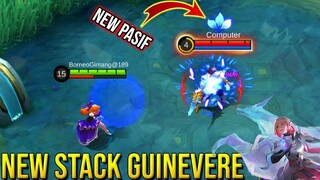 GUINEVERE NEW PASIF SKILL !! 3 STACK = AIRBOURNE !! | MOBILE LEGENDS UPDATE