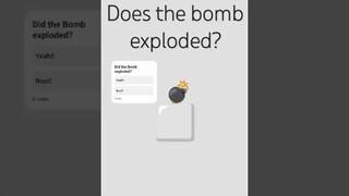 Did the Bomb exploded? #meme #youtubeshorts #fypシ゚ #cebu #philippines #funny