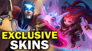 NEW and LEAKED Exclusive Skins - Wild Rift & LoR