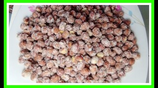 Đậu phộng ngào đường, món ăn vặt/ Thùy Y tế