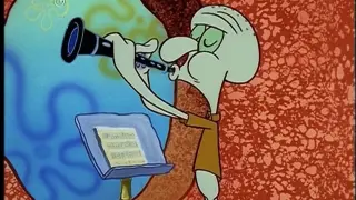[Spongebob] Squidward Playing YOASOBI's "Yoru Ni Kakeru"