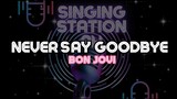 NEVER SAY GOODBYE - BON JOVI | Karaoke Version