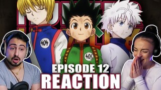 Hunter x Hunter Episode 12 REACTION!