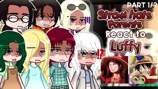 — ( Past ) Straw hats Parents React to Luffy🍖👒 [] One piece🏴‍☠️