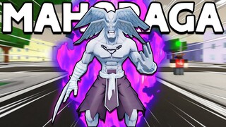SUMMONING MAHORAGA in NEW UPDATE in Jujutsu Shenanigans ROBLOX
