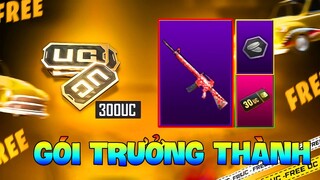 Nhận Skin M16A4 Pubg Mobile Miễn Phí | Sự Kiện Gói Trưởng Thành Pubg Mobile | Xuyen Do