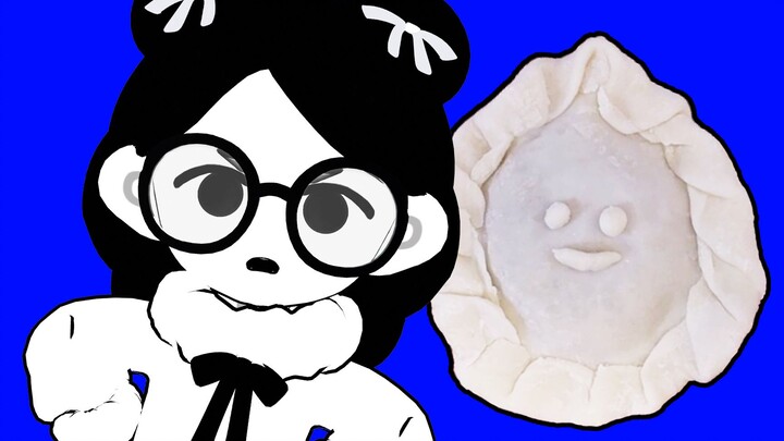 我喜欢的虚拟主播，会在元旦包饺子给我吃