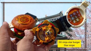 DX ninja star burger นินจาสตาร์เบอร์เกอร์ shuriken sentai ninninger