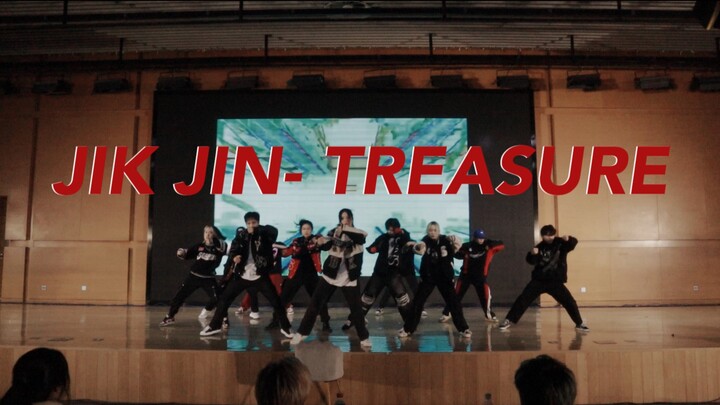 【S.O.S】内娱大学生12人版超帅炸裂舞台JikJin翻跳｜西交利物浦大学舞团｜高质量翻跳｜帅哥氛围感拉满！