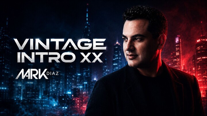 Vintage Intro XX I MARK DIAZ - Official Visualizer