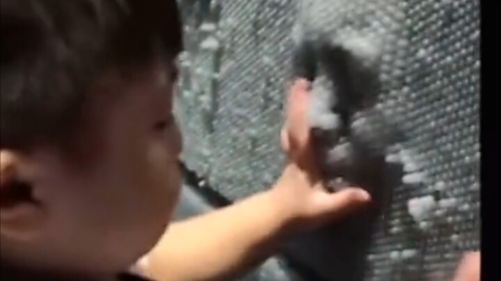 When there's no danger around, Dad might just be the biggest danger—plastic father-son bond!