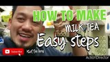 MILK TEA TUTORIAL