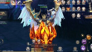 Dark Fire and Zaikan - S12 Dark Elf MU TITAN Mobile Gameplay with Mage
