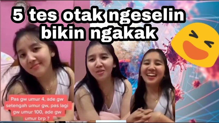tes otak lucu yang lagi viral | tes otak bikin ngakak cewek cantik