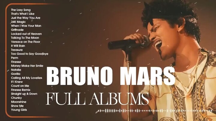 Bruno Mars Playlist 2024 - Best Songs Collection Full Album:)