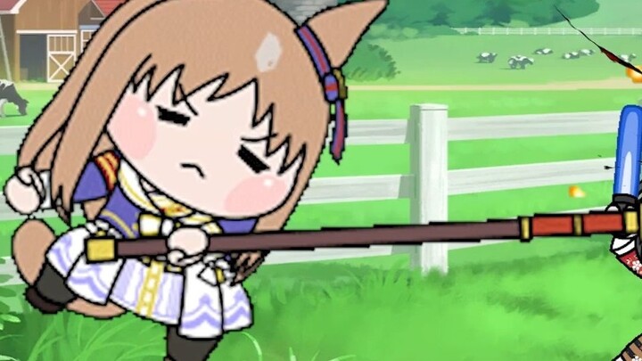 Why not avoid it, because you are not afraid {self-made raccoon animation}