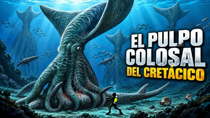 El pulpo colosal del Cretácico