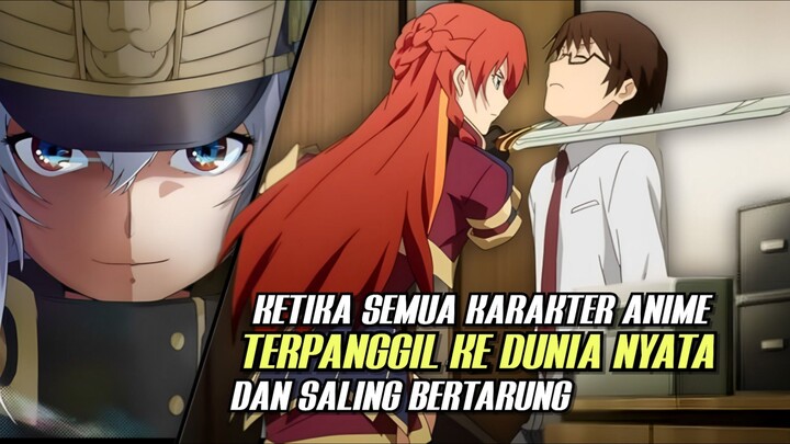 Ketika Semua Karakter Anime Terpangil Ke Dunia Nyata Dan Saling Bertarung