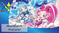 HeartCatch Precure - All Transforms and Attacks