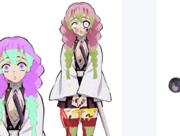 เปลี่ยนเป็นภาพดำ (ดาบพิฆาตอสูร  คันโรจิ มิตสึริ)