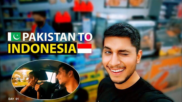 Travel From Pakistan 🇵🇰 To Indonesia 🇮🇩 | Day 01 In Indonesia | Aizaz Ul Hassan