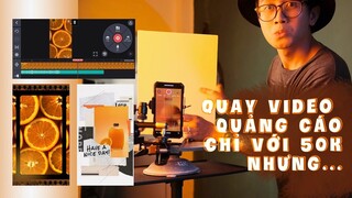 Quay và dựng video QUẢNG CÁO BẰNG ĐIỆN THOẠI | #mvcthinh