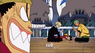 one piece moments sub vs dub