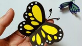 Cách xếp con bướm biết vỗ cánh / Đồ chơi Handmade bằng giấy