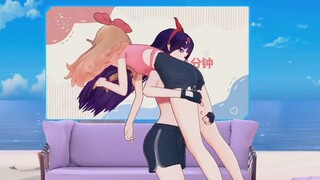 【超级嘉贝】拉姐如果悄悄跑到然然身后...
