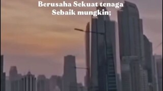 Aku udah buat yang terbaik untukmu