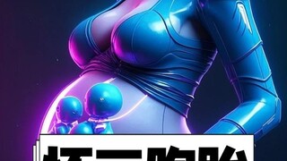 How big can a belly get when carrying triplets?