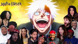 GOJO'S MADNESS | JUJUTSU KAISEN SEASON 2 EPISODE 4 BEST REACTION COMPILATION