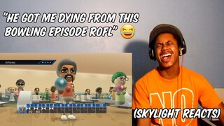 Alfonso Bowls For Once 😂 | Going Pro In Every Wii Sports Sport - Bowling | (Skylight Reacts)