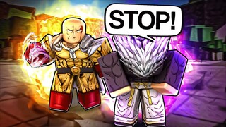 the NEW SAITAMA TRICK is OVERPOWERED in The Strongest Battlegrounds..