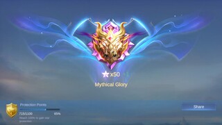 Detik Detik Mythic Glory - Mobile Legend