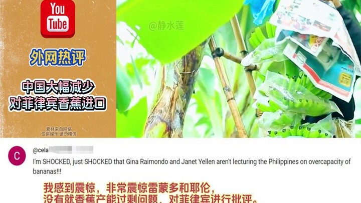 香蕉滞销，菲律宾没想到报应来得这么快，外国网友的评论太过搞笑