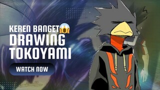 SPEED DRAWING ANIME | TOKOYAMI-ANGGA