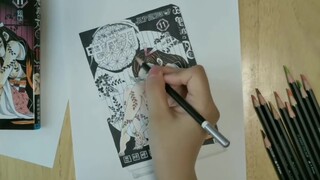 [Gambar]Demon Slayer: Menggambar Sampul Anime Nezuko Dengan Pensil