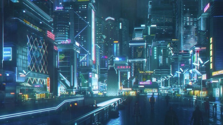 [Anime][C4D Original]Cyberpunk Video: "The Fight" by Abnet