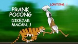 Prank Pocong Lucu, Lagi lagi Gagal Total Dikejar Macan - Kartun Hantu