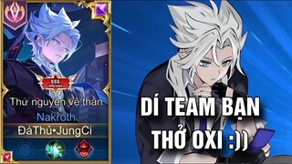 JungCi - Tôi Múa Nakroth Trong Đấu Đỉnh Cao Dí Team Bạn Không Kịp Thở  Và Cái Kết :)) ?